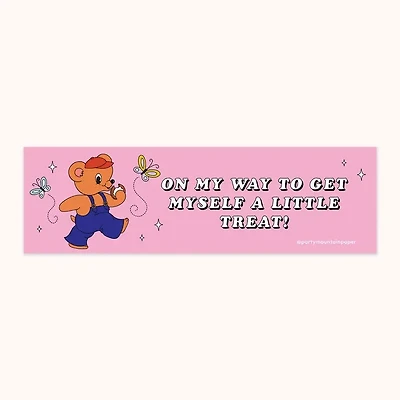 On My Way Bumper Sticker