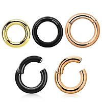 8g Surgical Steel Hinged Hoop