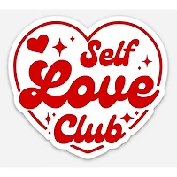 Self Love Club Sticker