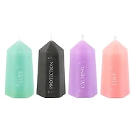 Small Hidden Crystal Candles