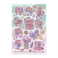 Trashy Pigeons Sticker Sheet