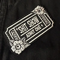 Embroidered Iron-On Patch - Shit Show