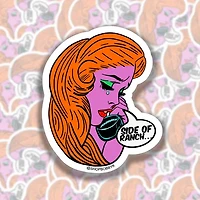 Pop Art Girlies - Side of Ranch Sticker