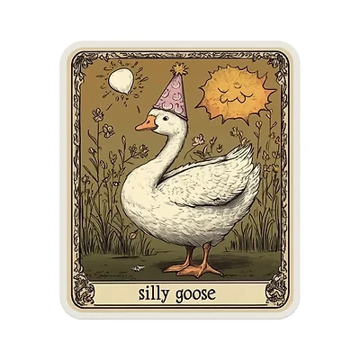 Silly Goose Sticker