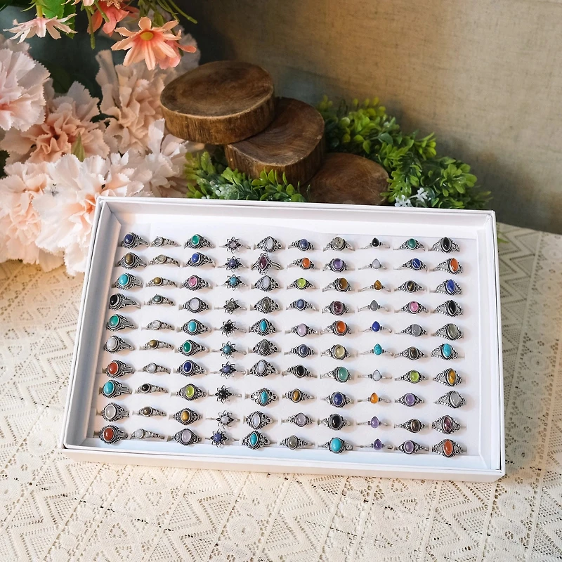 Silver Stacking Rings