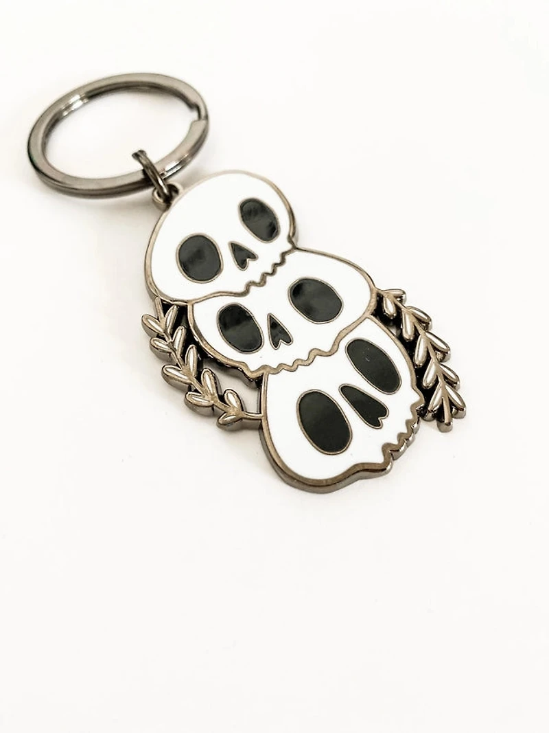 Skulls Hard Enamel Keychain
