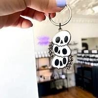Skulls Hard Enamel Keychain