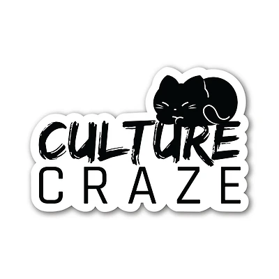 Sleeping Cat Culture Craze Sticker
