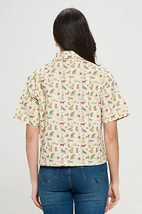Dogs On Vacation Print Shirt