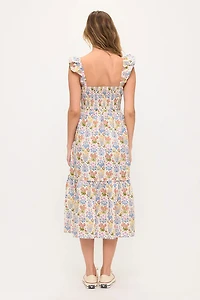 Wildflower Garden Print Dress