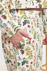 Floral Garden Print Pants