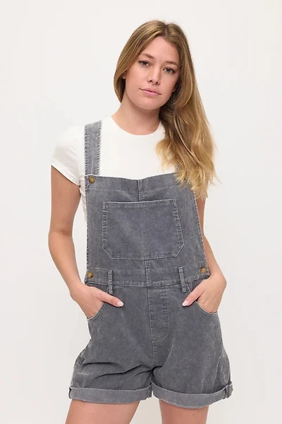 Vintage Corduroy Shortalls