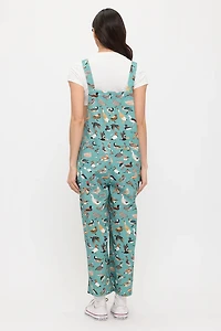 Colourful Ducks Pond Print Overalls
