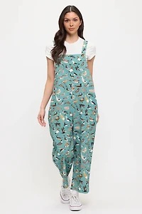 Colourful Ducks Pond Print Overalls