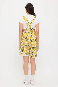 Juicy Lemon Print Shortalls