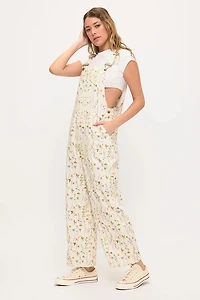 Spring Wildflowers Print Overalls