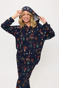 Mushrooms And Bugs Tunic Hoodie