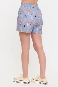 Enchanted Forest Mushroom Shorts