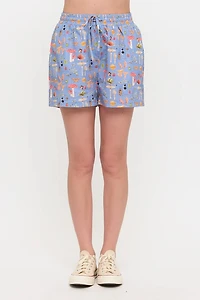 Enchanted Forest Mushroom Shorts