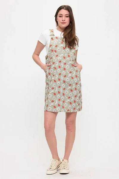Ladybugs And Daisies Print Skirtalls