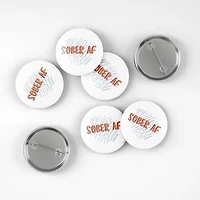 SOBER AF PIN