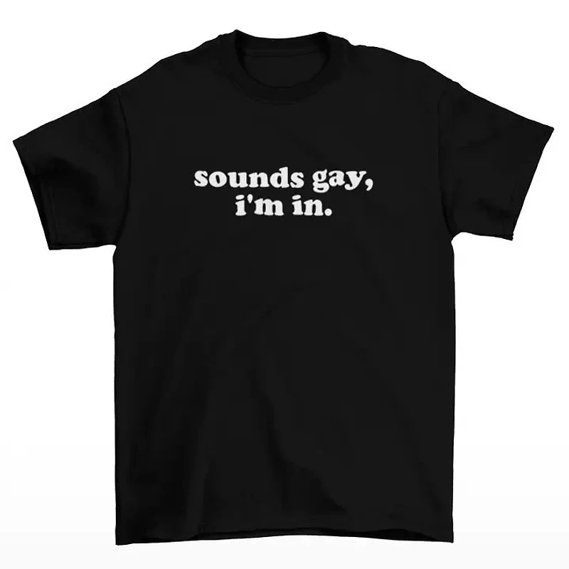 Black Sounds Gay I'm T-Shirt