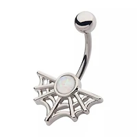 Spiderweb Foil Opal Navel