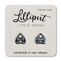 Pendientes de planchette espeluznantes