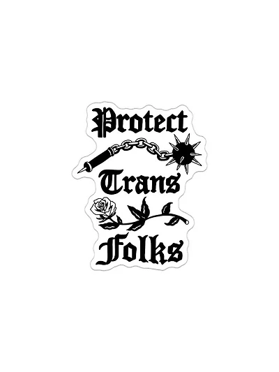 Protect Trans Folk/Kids Sticker
