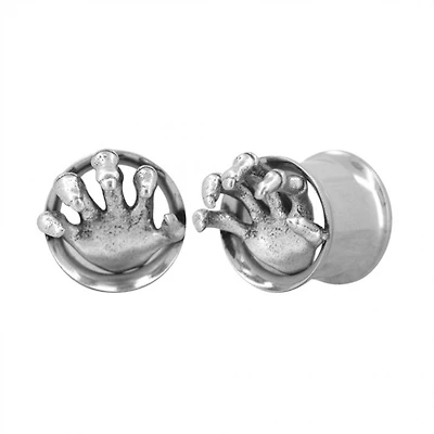 3D Hand Double Flare 14g - 2g