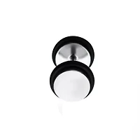 Fake 0g+ Plug With O-Rings 16g Post