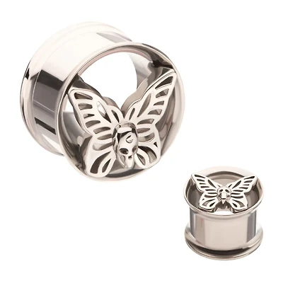 Death Moth Double Flare Tunnel 0g - 7/8