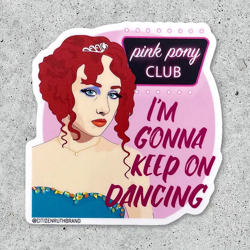 Pink Pony Club Vinyl Sticker