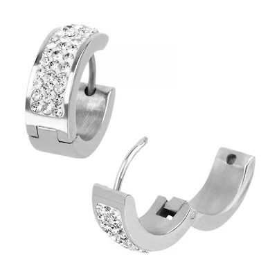 CLEAR GEMS 17MM HUGGIES