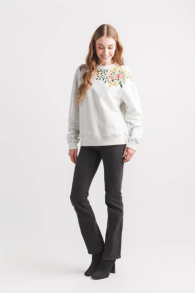 Embroidered Sweatshirt