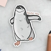 Angry Penguin Sticker