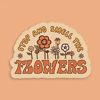 Retro Flower Sticker