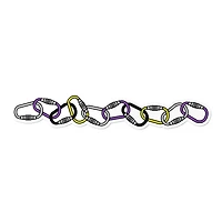 Nonbinary Carabiners Sticker
