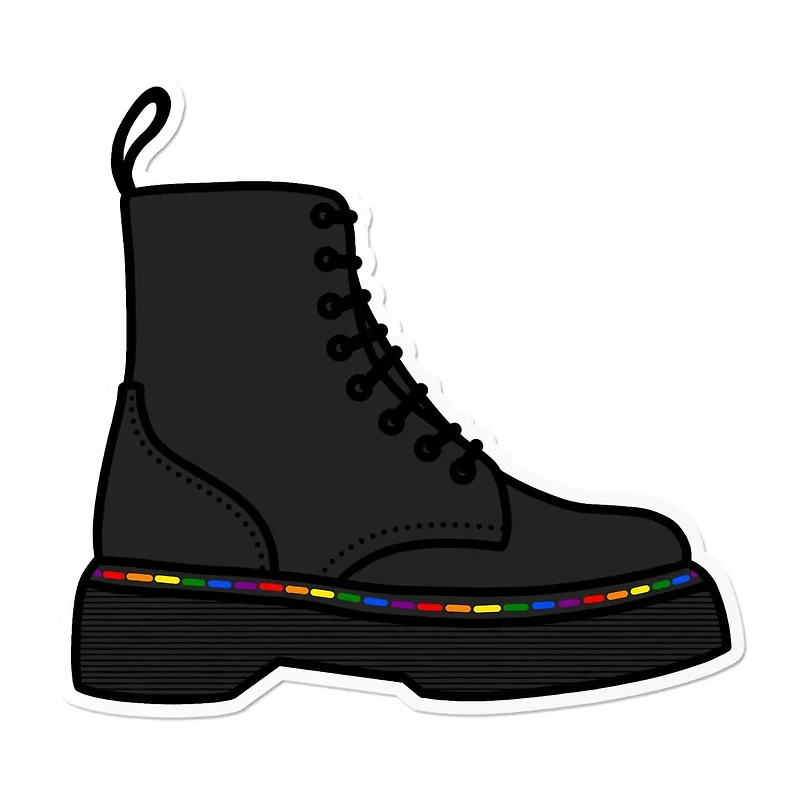 Queer Boot Waterproof Lgbtq+ Sticker