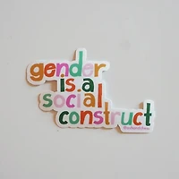 Gender Is A Social Construct Sticker