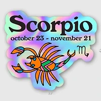 Scorpio Zodiac Sticker