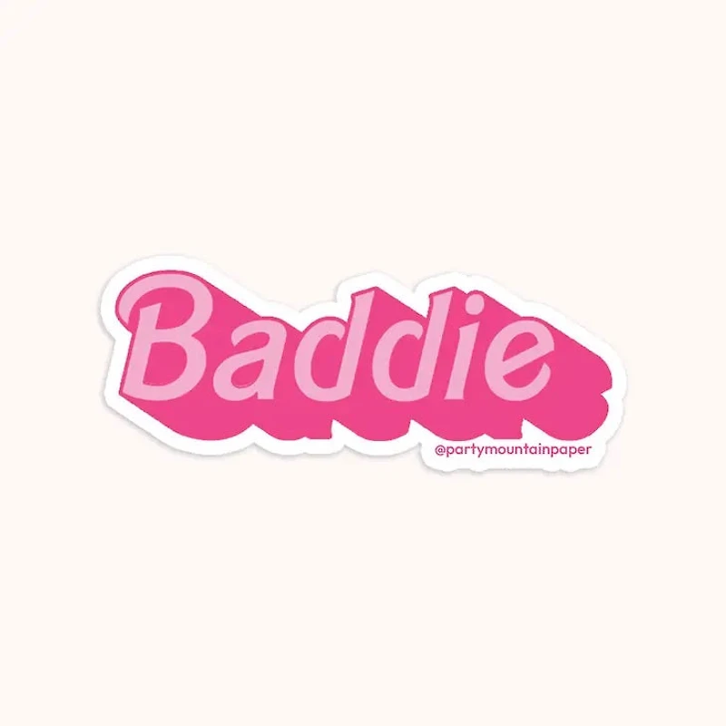 Baddie Sticker