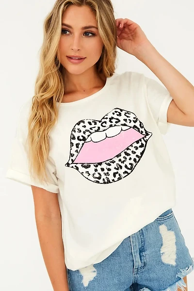 Mouth Graphic T-Shirt
