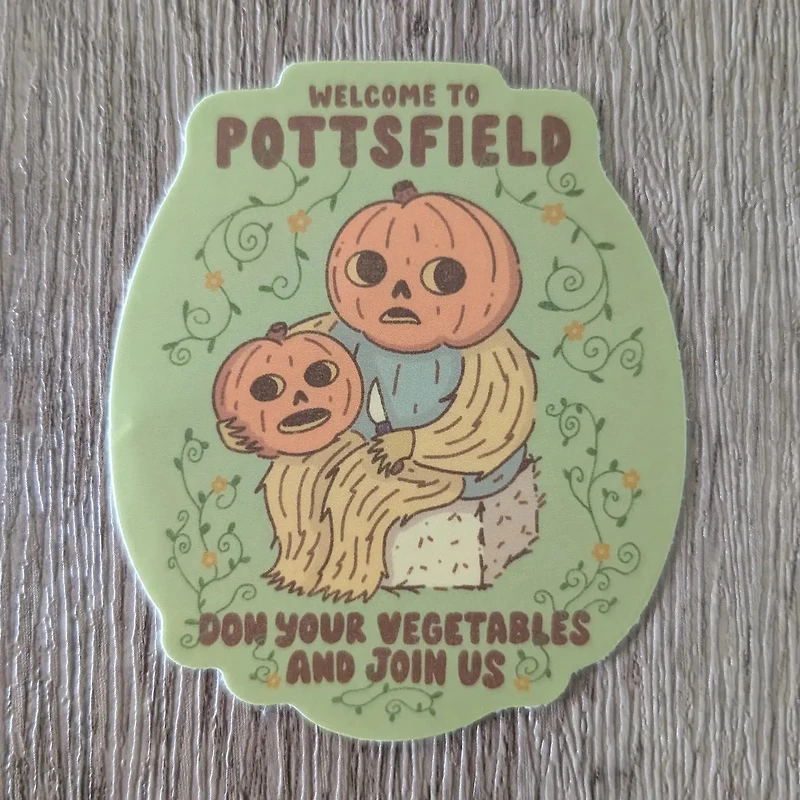 Don Your Vegetables - Vinyl Sticker