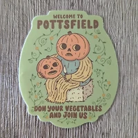 Don Your Vegetables - Vinyl Sticker