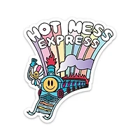 Hot Mess Express Sticker
