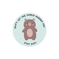 Stay Soft Vinyl Sticker