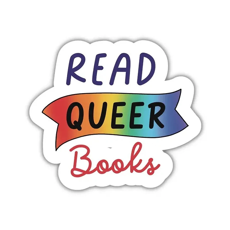 Read Queer BooksVinyl Sticker