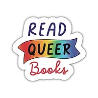 Read Queer BooksVinyl Sticker