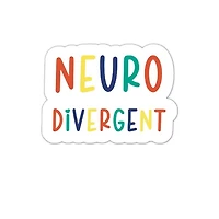 Neurodivergent Vinyl Sticker